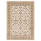 Oriental Weavers Maharaja Domica 1J 9"10" x 12"10" Ivory Area Rug, , large