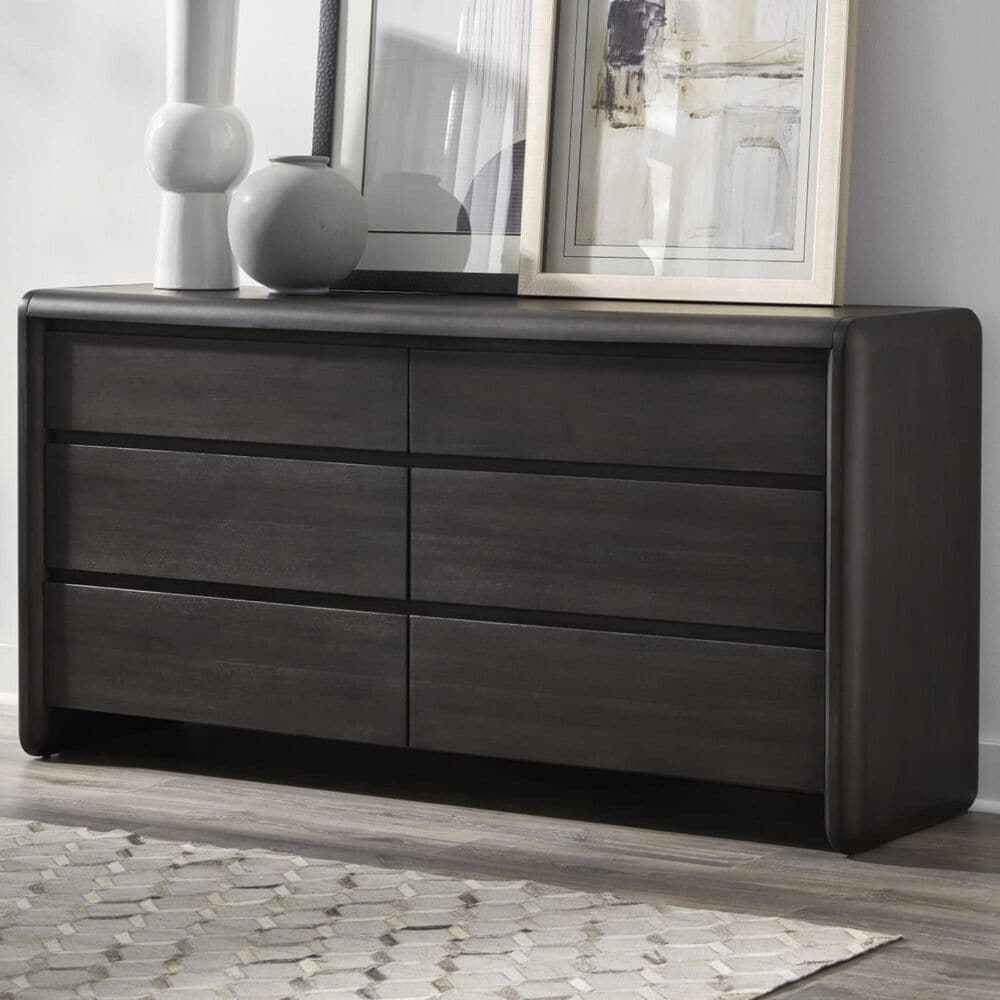 Urban Home Xolani 6-Drawer Dresser in Jaguar, , large