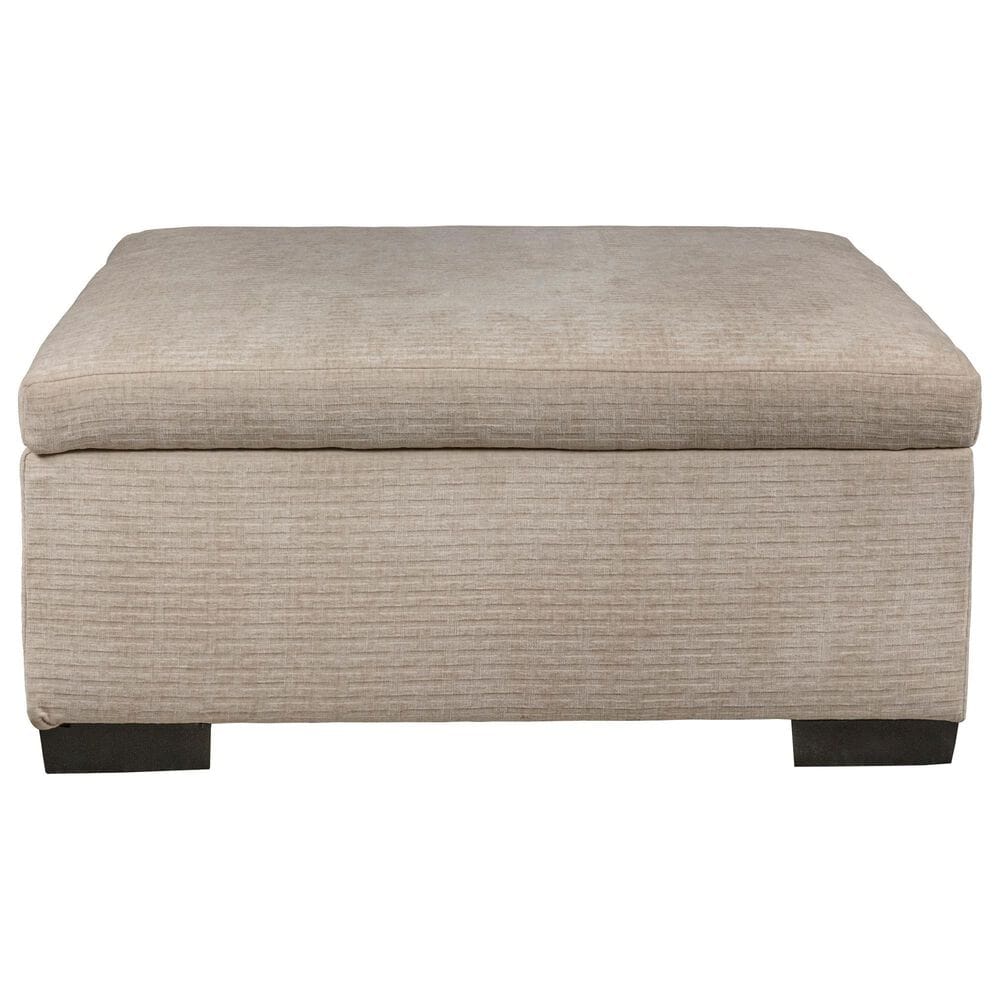 Michael Nicholas Designs Casper Storage Ottoman in Current Peyote, , large