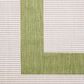 Loloi Easton Green and Ivory 6"7" x 9"4" Indoor/Outdoor Area Rug, , large