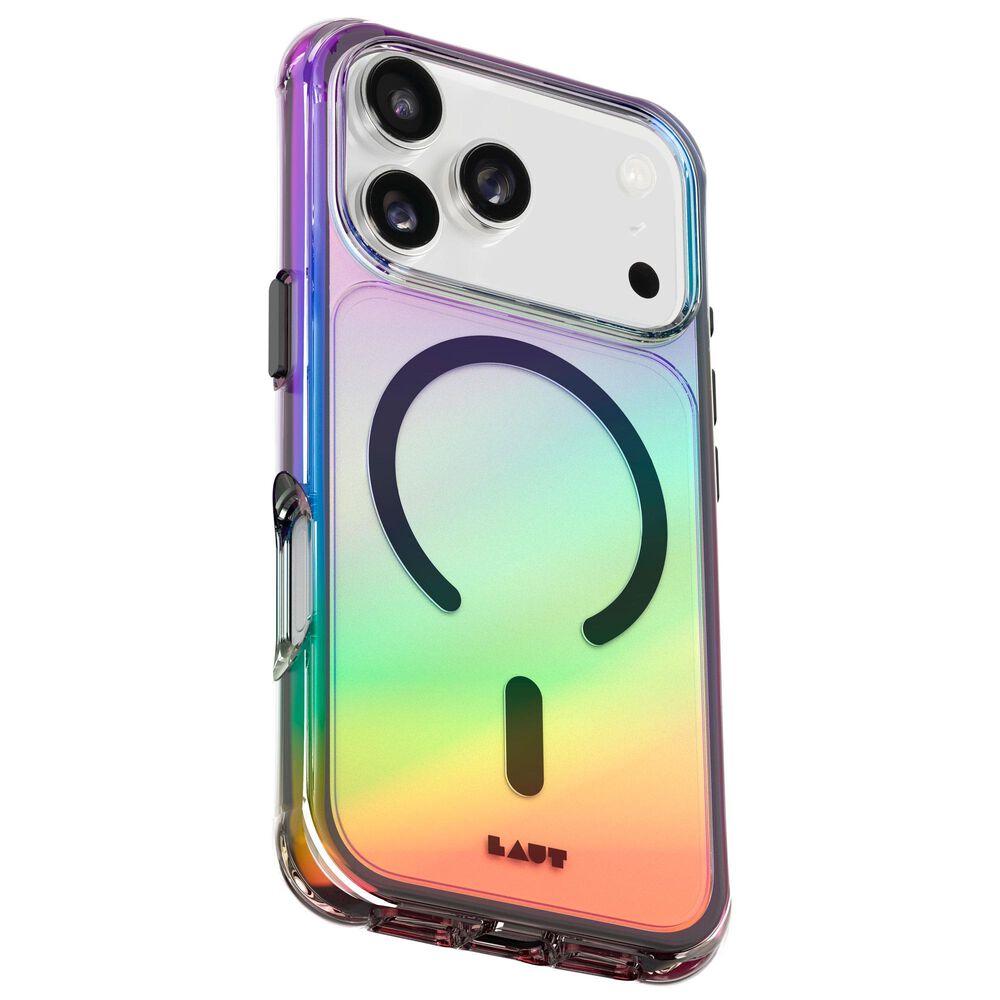 LAUT Aero Holo Case with MagSafe for iPhone 17 Pro Max in Midnight, , large