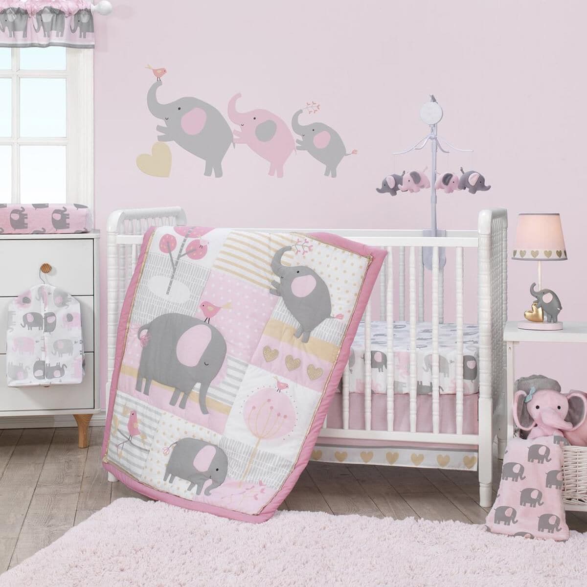 Lambs and ivy pink and gold 2025