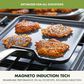 Green Pan Valencia Pro 11" Nonstick Square Griddle in Grey, , large