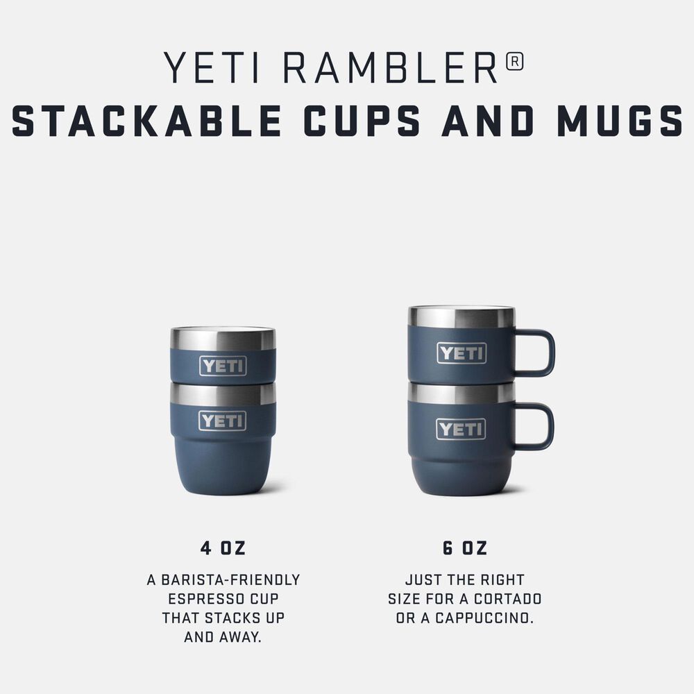 YETI Rambler 6 Oz Stackable Mug in Navy &#40;Set of 2&#41;, , large
