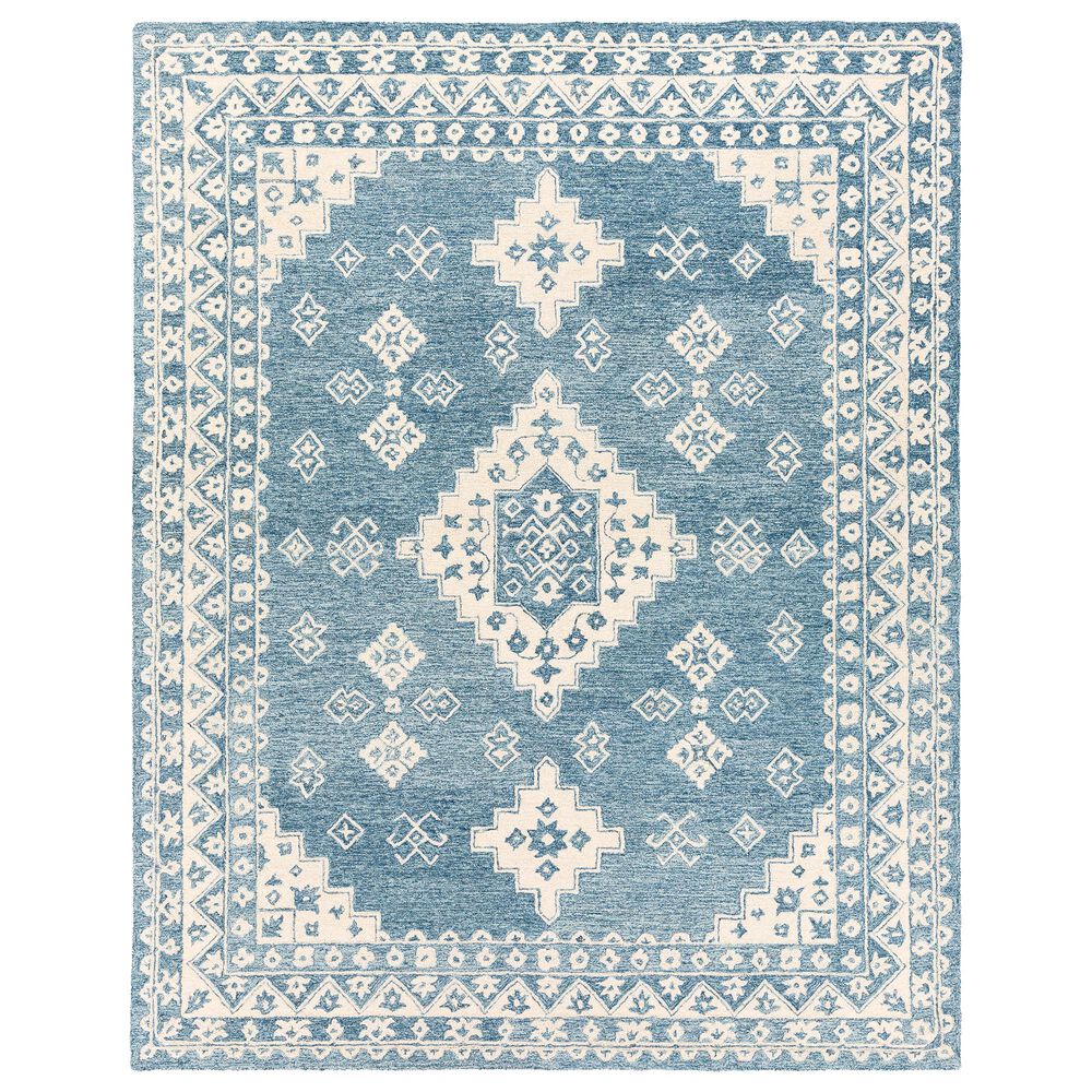 Surya Granada GND-2326 8' x 10' Pale Blue, Beige and Sky Blue Area Rug, , large