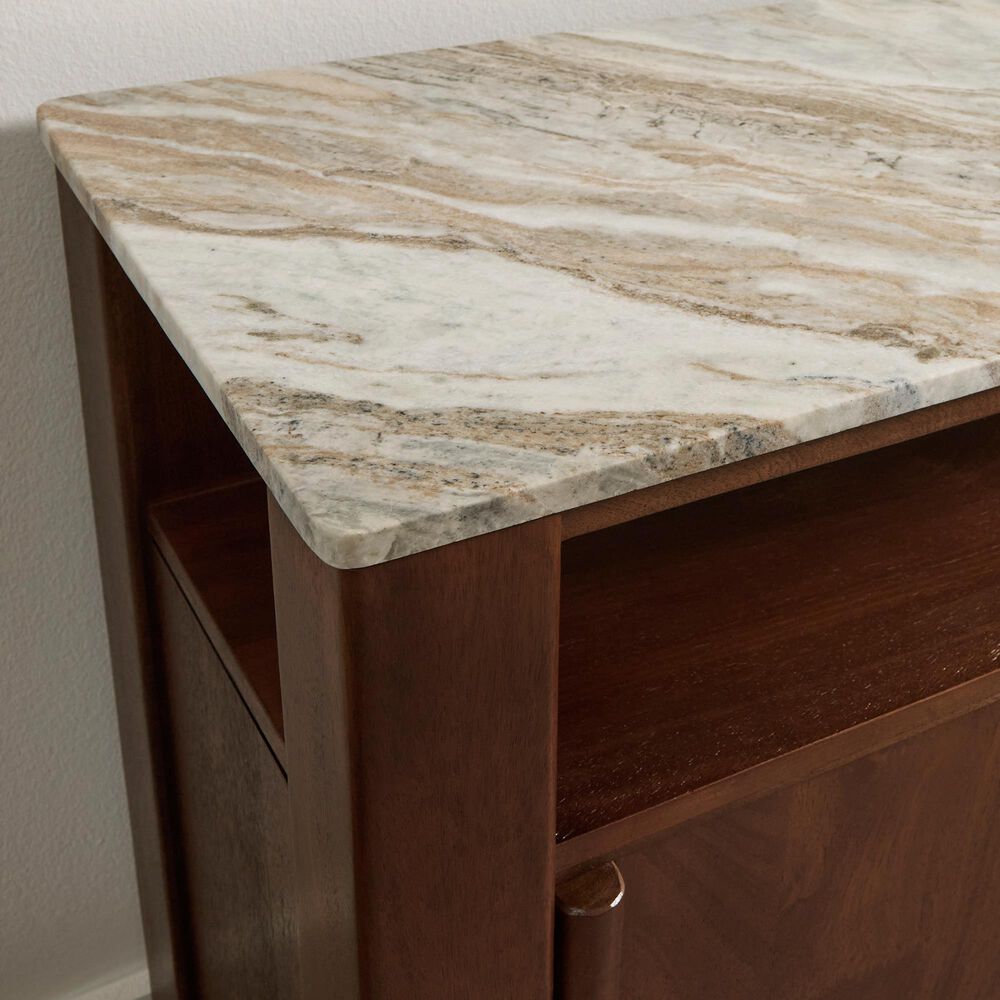 Ashley Tobinville Accent Cabinet in Taupe, White, Gray and Dark Brown, , large