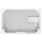 37B Claudine 30" Single Bathroom Vanity in Bright White with Glossy White Composite Stone Top and Backsplash, , large