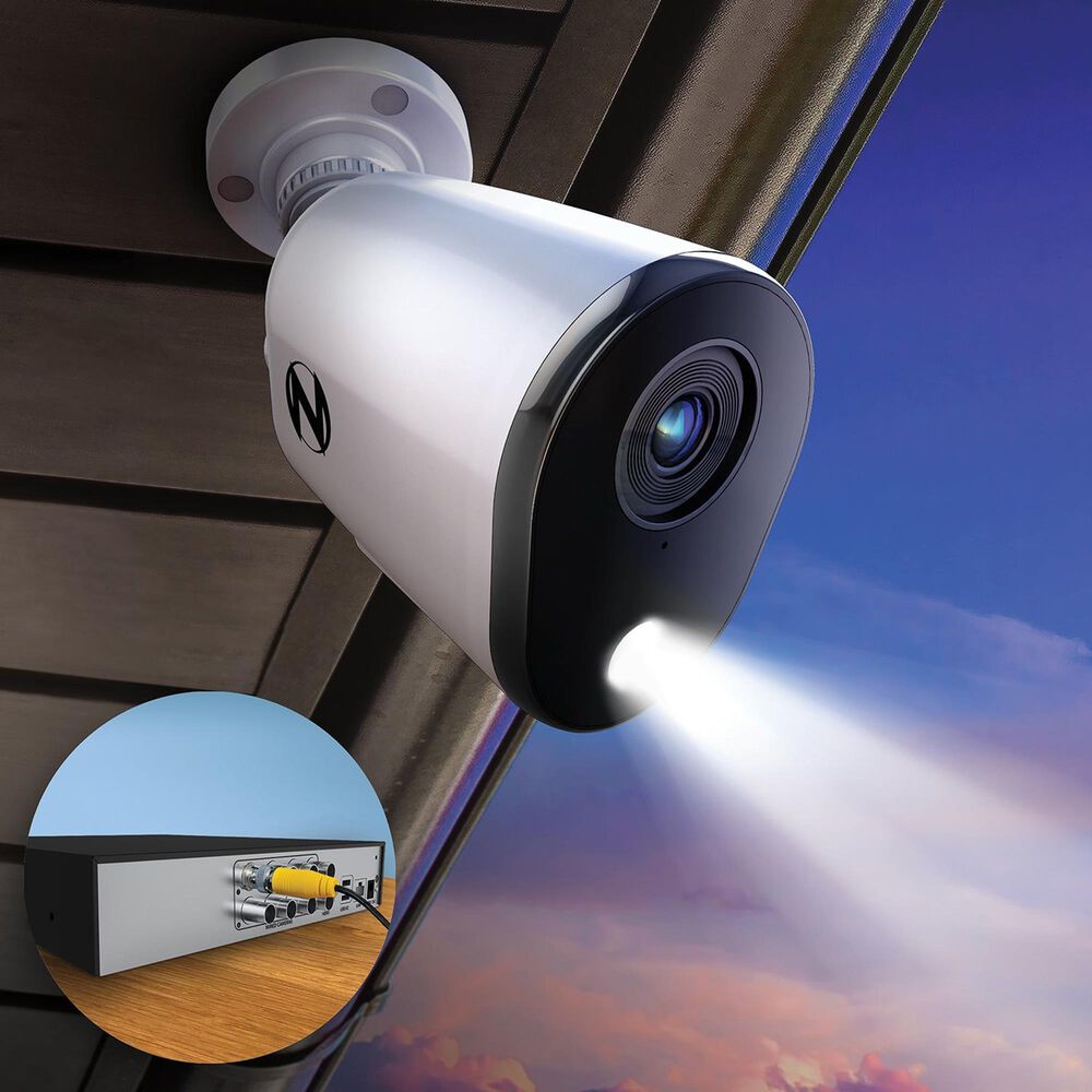 Night Owl 2-Way Audio 20 Channel DVR Security System with 1TB Hard Drive and 10 Wired 1080p Deterrence Cameras, , large