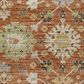 Dalyn Rug Company Silk Road Cayenne, Paprika, Ivory, Gold, Teal, Gray and Brown 2"3" x 7"6" Runner, , large