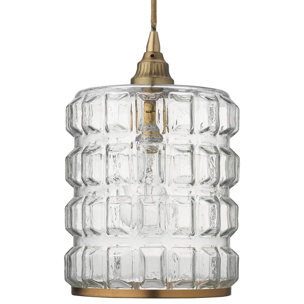 Jamie Young Amberley 1-Light Pendant in Antique Brass, , large
