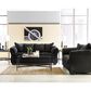 Ashley Darcy Stationary Sofa in Black, , large
