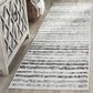 Safavieh Adirondack ADR126N 2"6" x 10" Ivory and Charcoal Runner, , large