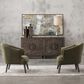 Uttermost Conroy Accent Chair in Olive Velvet, , large