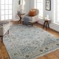 Surya Brunswick 6"7" x 9"6" Dusty Sage, Taupe, Light Gray, White, Pale Blue, Olive, Teal and Light Sage Area Rug, , large