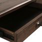 Ashley Baldridge Large Leg Desk in Rustic Brown, , large