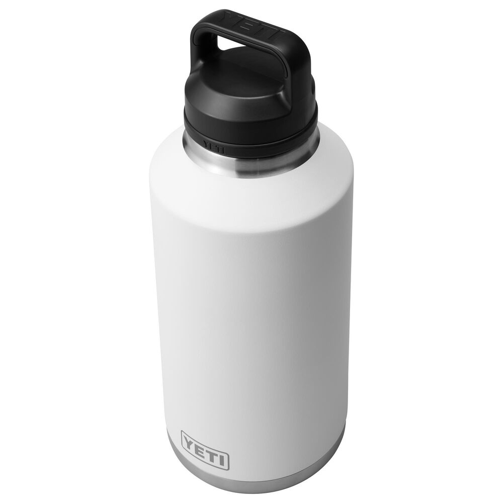 YETI Rambler 64 Oz Water Bottle with Chung Cap in White, , large
