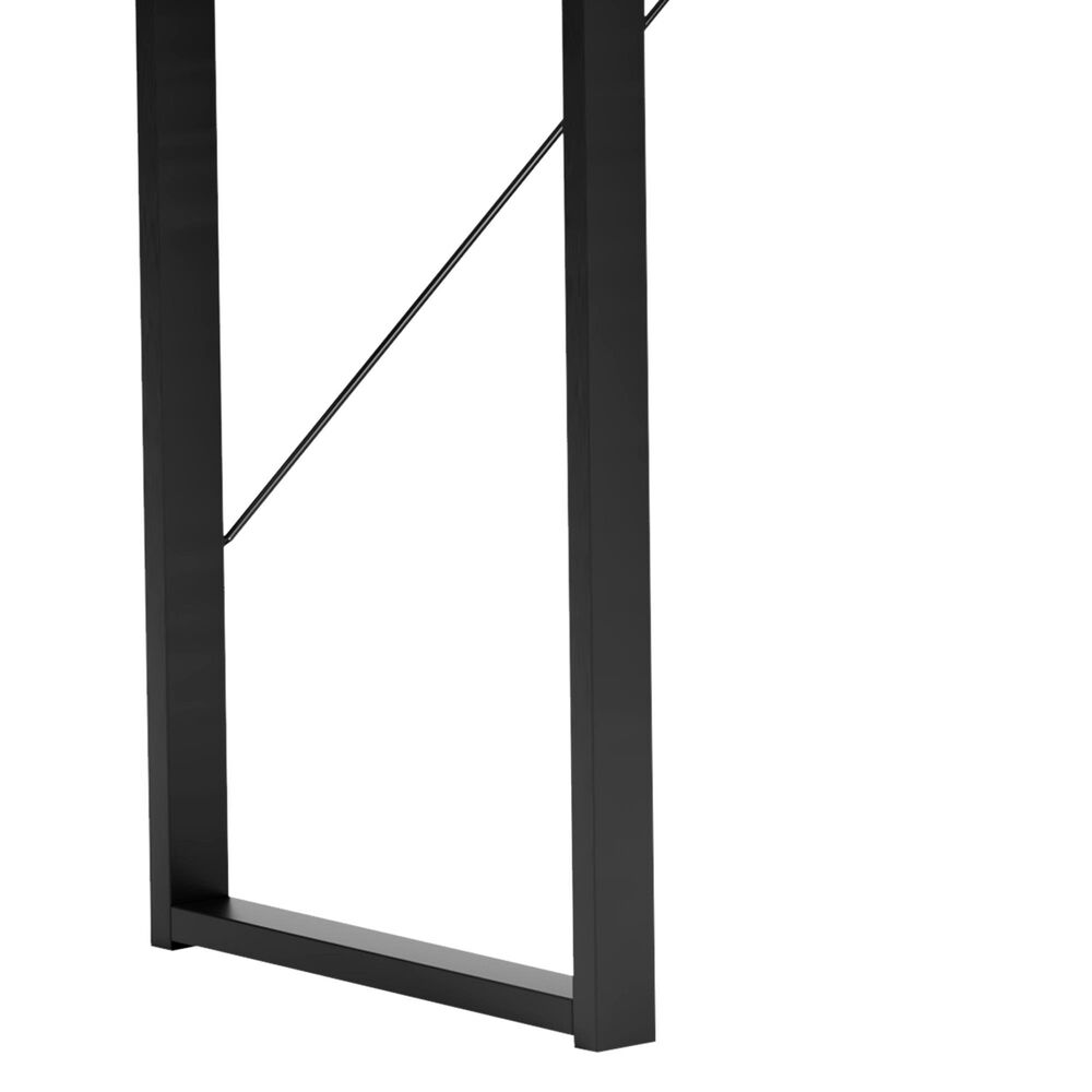 Ashley Bayflynn L-Desk in Whitewashed and Black, , large