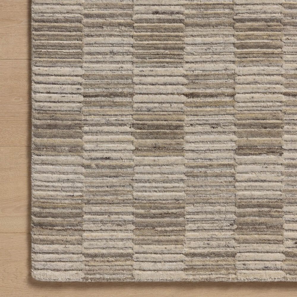 Amber Lewis x Loloi Marlowe 5&#39;6&quot; x 8&#39;6&quot; Stone and Fog Area Rug, , large