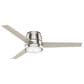 Hunter Commodus 54" Ceiling Fan with LED Light in Brushed Nickel, , large