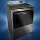 Maytag 7.4 Cu. Ft. Smart Front Load Gas Dryer with Extra Power in Classic Silver, , large