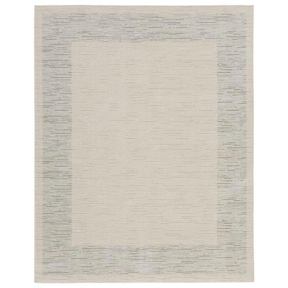 Nourison Andes AND05 9" x 12" Ivory and Grey Area Rug, , large