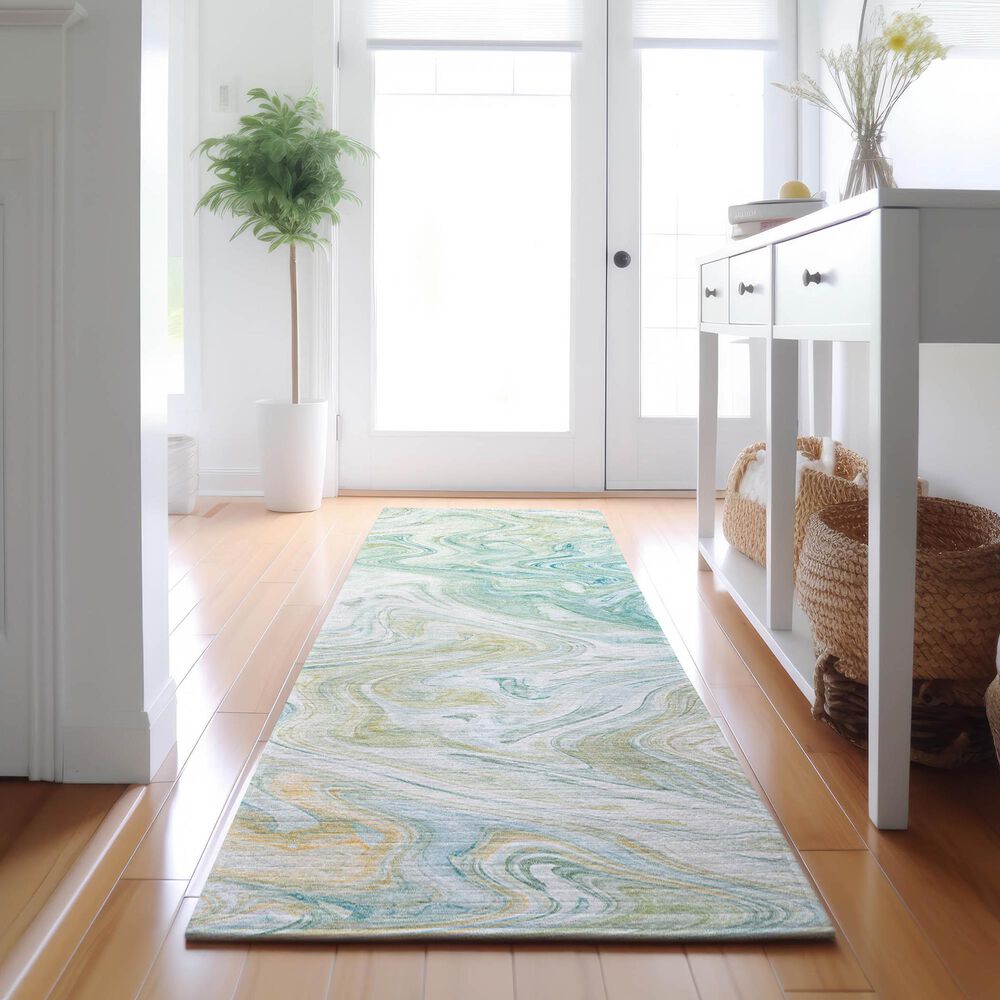 Dalyn Rug Company Ravenna RN8 2&#39;3&quot; x 7&#39;6&quot; Sky Runner, , large