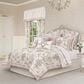 Royal Court Avant Garden 4-Piece King Comforter Set in Blush, , large