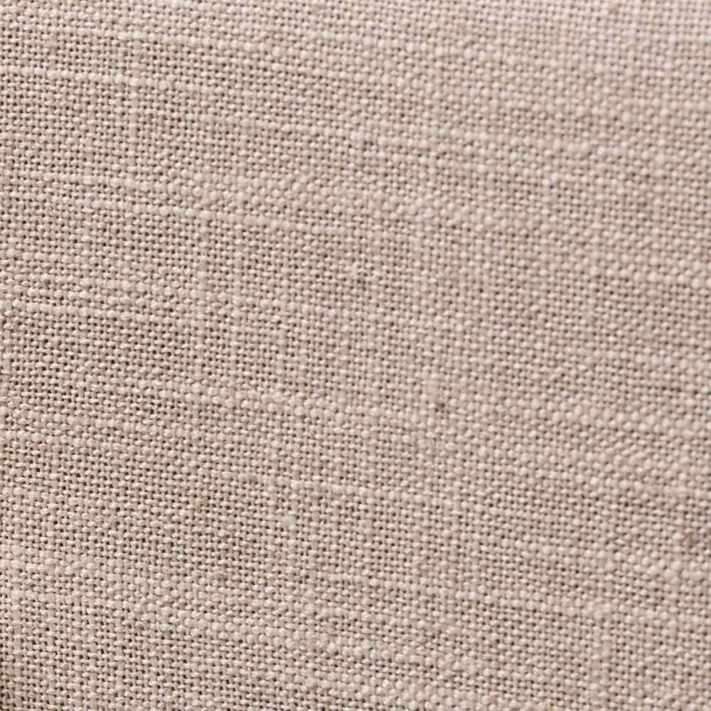 Baxton Studio Jonesy 2-Drawer Upholstered Nightstand in Beige, , large