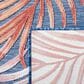 Safavieh Cabana CBN458M 4" x 6" Blue and Rust Indoor/Outdoor Area Performance Rug, , large
