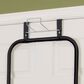 Household Essentials Over the Door Ironing Board with Padded Board Cover in Matte Black, , large