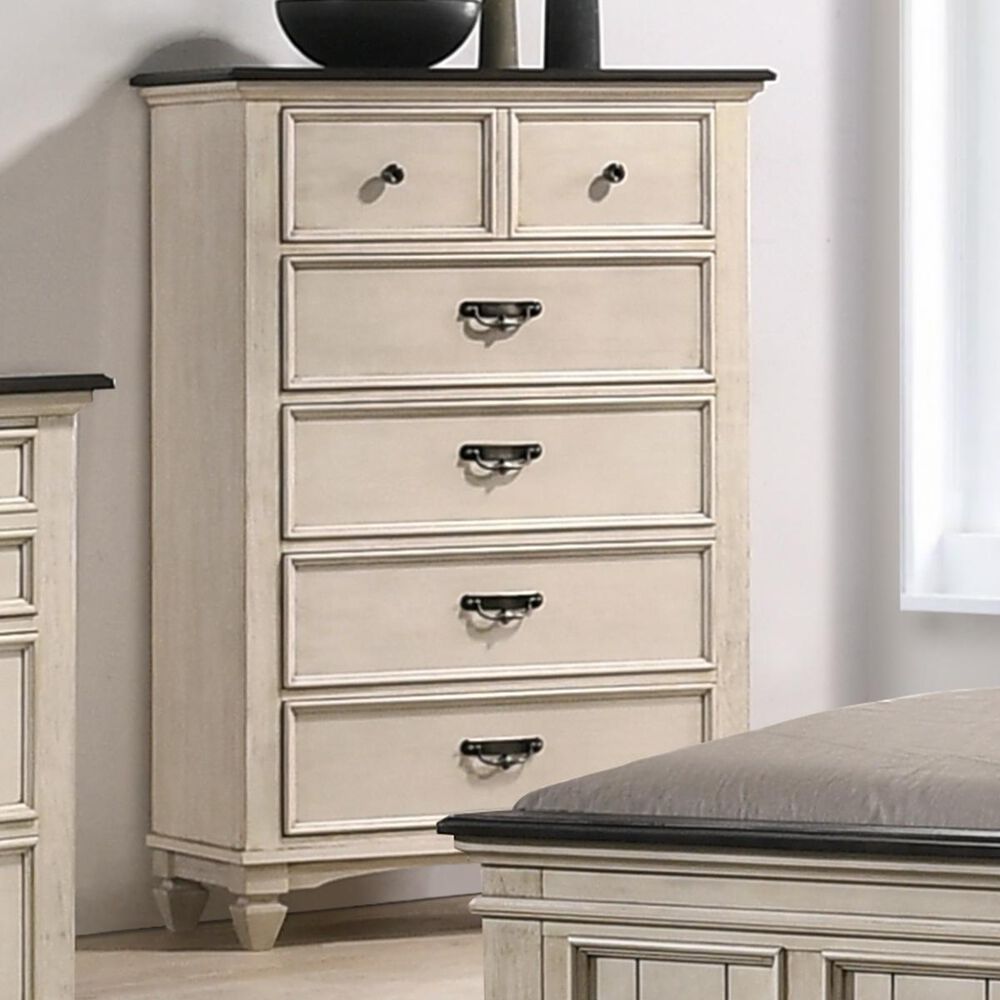 Claremont Sawyer Chest in Antique White, , large
