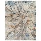 Surya Laila LAA-2316 10" x 14" Teal, Orange, Saffron, Gray, Beige and Cream Area Rug, , large