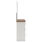Ashley Savonport 4 Piece Queen Storage Bedroom Set in White and Brown, , large