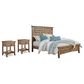 Archbold Furniture Company Provence 3-Piece Queen Panel Bed and Two Nightstands in Sandstone, , large