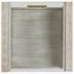 Steve Silver Garland End Table in Washed Parchment and Clear, , large
