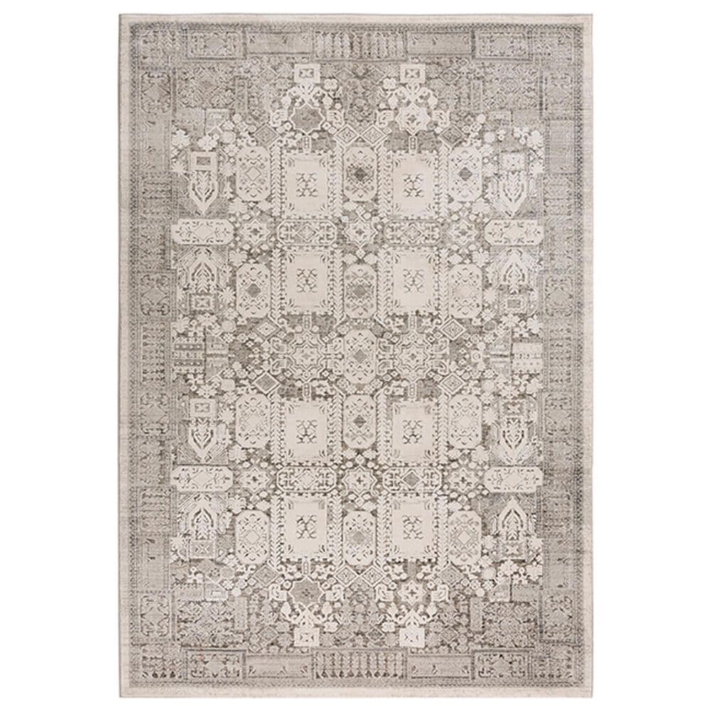 RIZZY Calabria 5"3" x 7"6" Neutral and Gray Area Rug, , large