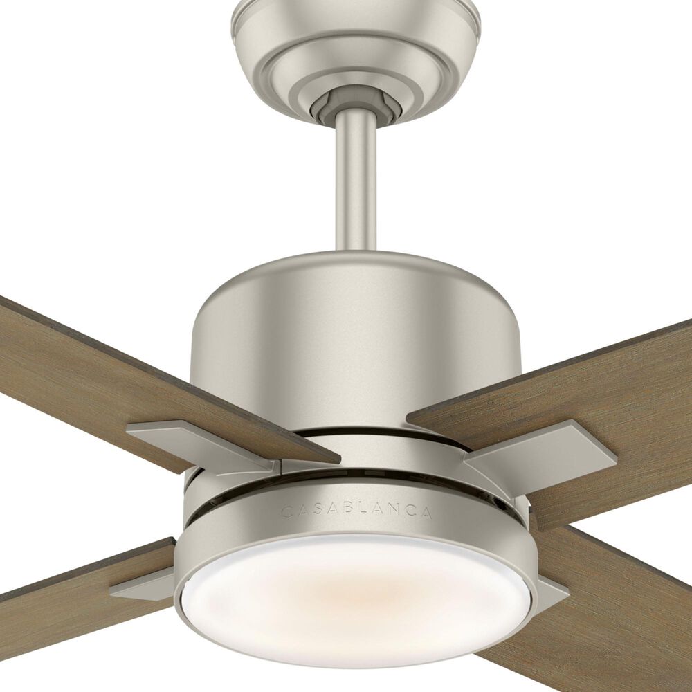 Hunter Axial 52&quot; Ceiling Fan with LED Light in Painted Pewter, , large