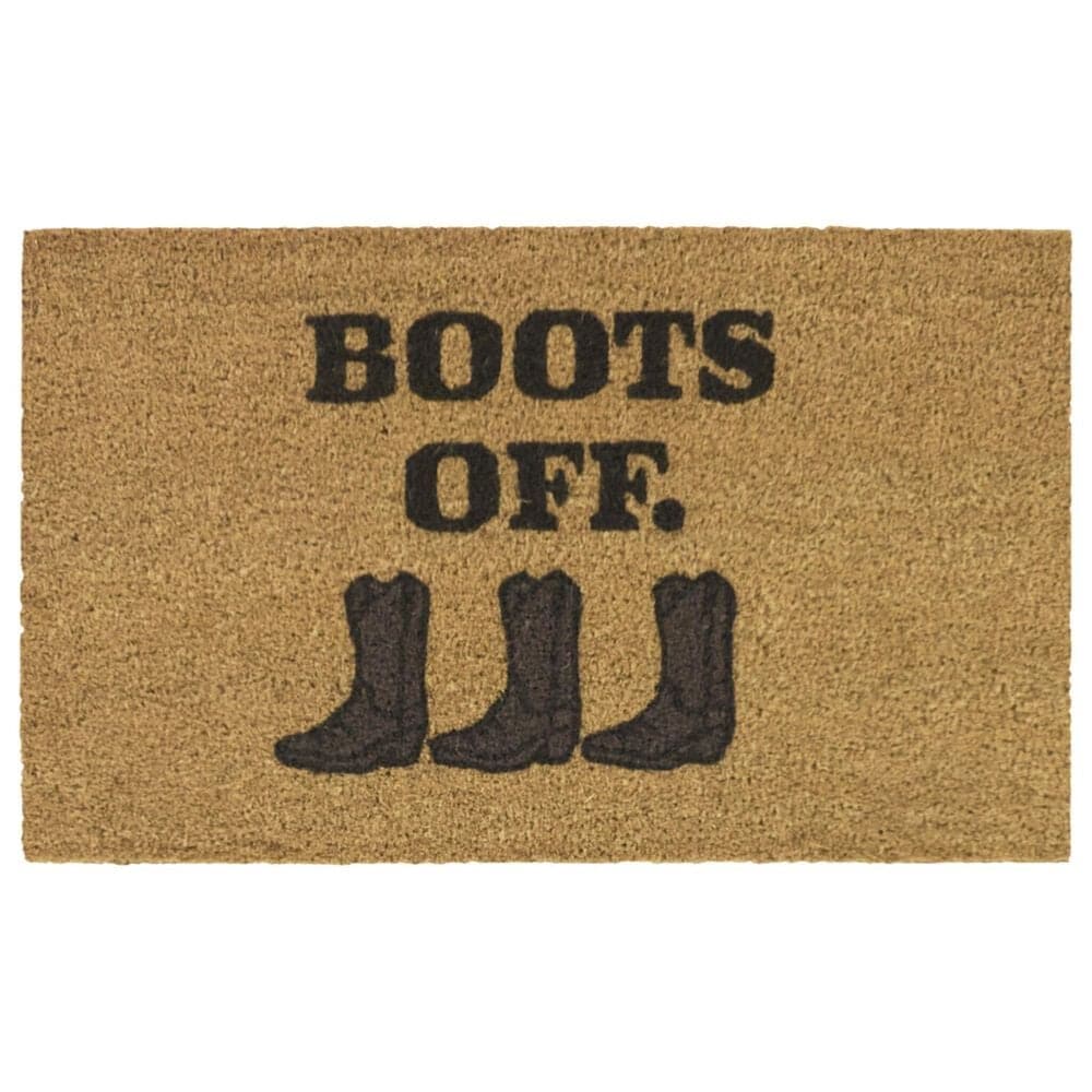 Balta Rugs Boots Off Cowboy Brown 1"6" x 2"6" Door Mat, , large