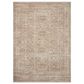Angela Rose Blake 4" x 5"7" Oatmeal and Spice Area Rug, , large