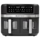 West Bend 10-Quart Dual Basket Air Fryer in Black, , large