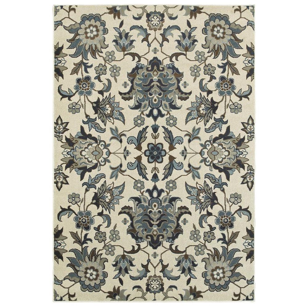 Oriental Weavers Linden 7811A 1'10" x 3' Ivory Area Rug, , large