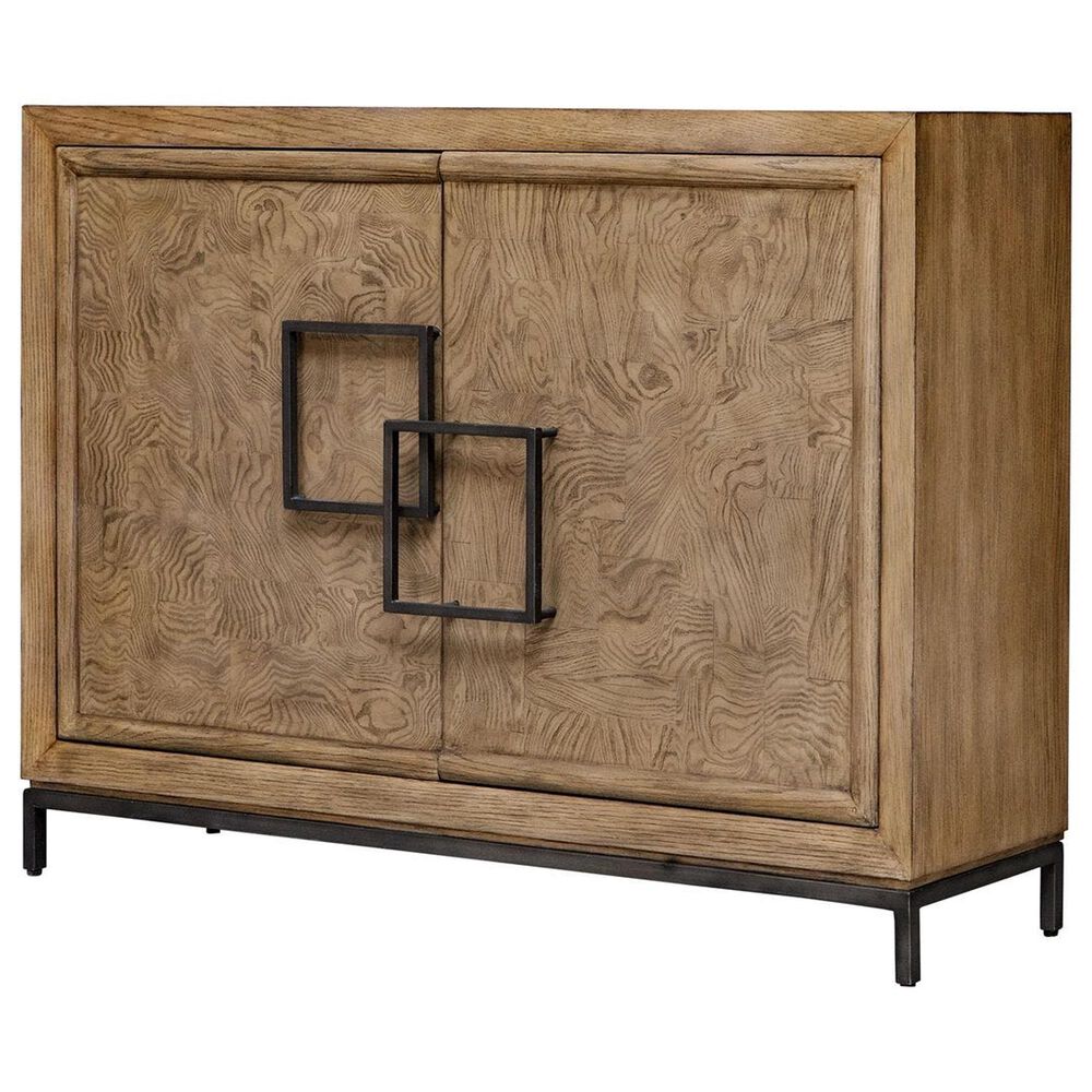 Uttermost Paltrow 2-Door Media Storage in Bronze and Brown, , large