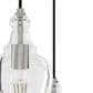 Hunter Maple Park 14" 3-Light Cluster in Brushed Nickel, , large