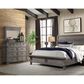 Hawthorne Furniture Forge 3-Piece King Bedroom Set in Pewter, , large