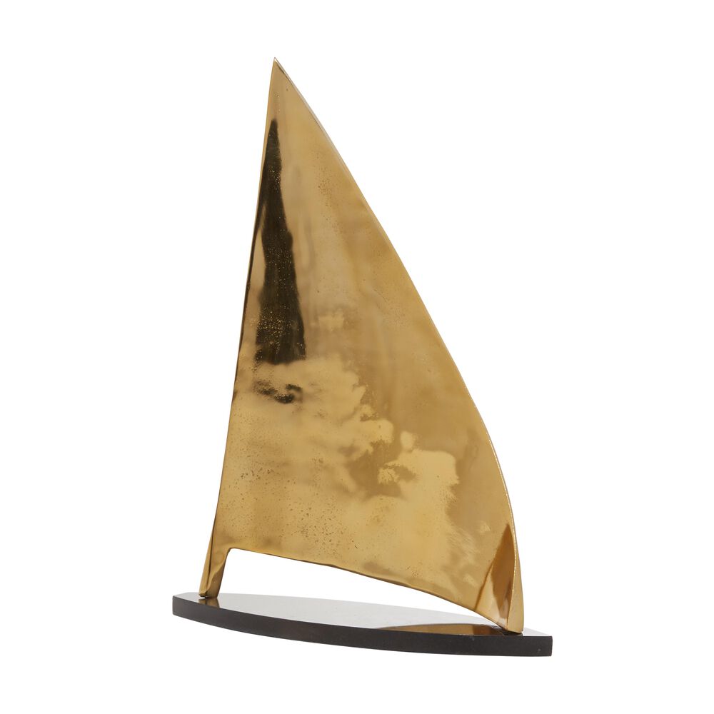 Venus Williams Collection 18" x 24" Contemporary Aluminum Sculpture in Gold, , large