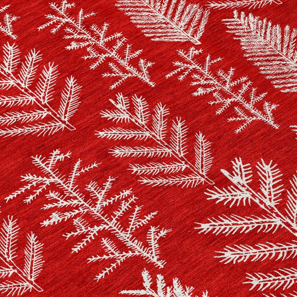 Dalyn Rug Company Wonderland WN21 3&#39; x 5&#39; Red Indoor/Outdoor Area Rug, , large
