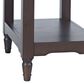 Waltham Brentwood Chair Side Table with in Arbor Oak, , large