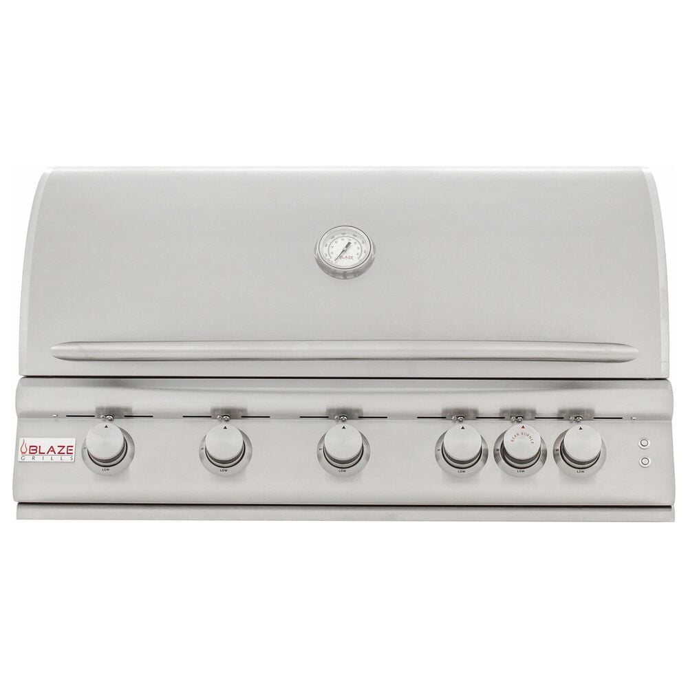 Blaze 40" LTE Natural Gas Grill with 5-Burner in Stainless Steel, , large