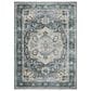 Oriental Weavers Charleston Medallion 7"6" x 10" Blue Area Rug, , large