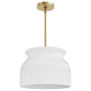 Hunter Harlowe Jasmine Roth 1-Light Pendant in Luxe Gold, , large